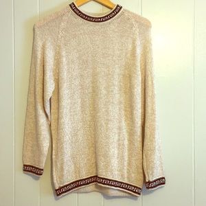 Authentic alpaca sweater from Ecuador